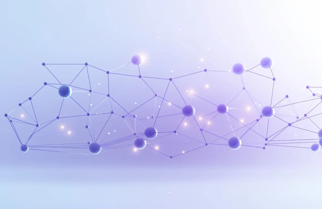 Circles with lines connecting them representing the paradox of data quality
